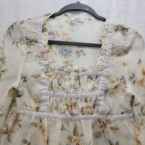 Ethereal Babydoll Peasant Women's Size XS/ S Milkmaid Fairycore Cottagecore Chic